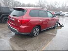 2017 Nissan Pathfinder S Red vin: 5N1DR2MM6HC912752
