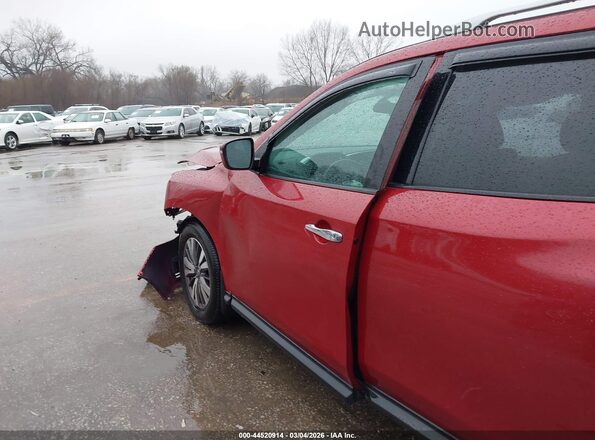 5N1DR2MM6HC912752 2017 NISSAN PATHFINDER Red 