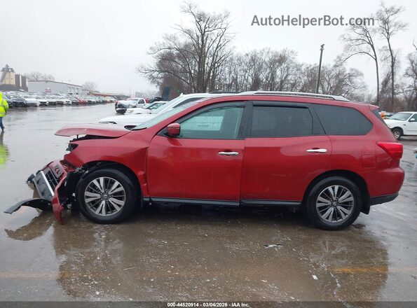 5N1DR2MM6HC912752 2017 NISSAN PATHFINDER Red Панорамний вид салону 360°
