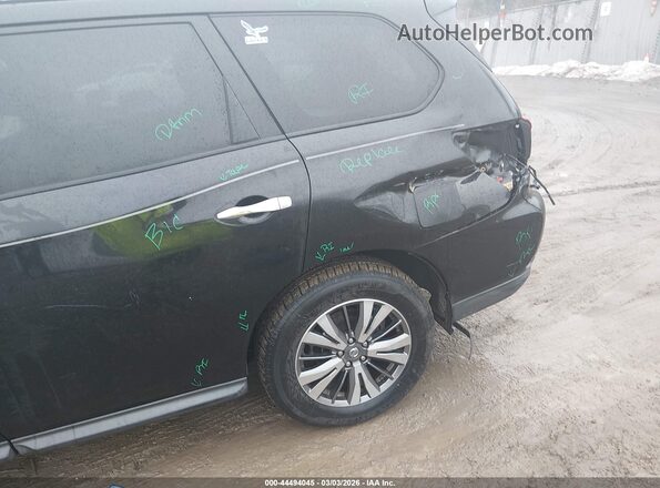 5N1DR2MM6JC674391 2018 NISSAN PATHFINDER Черный Вид спереди