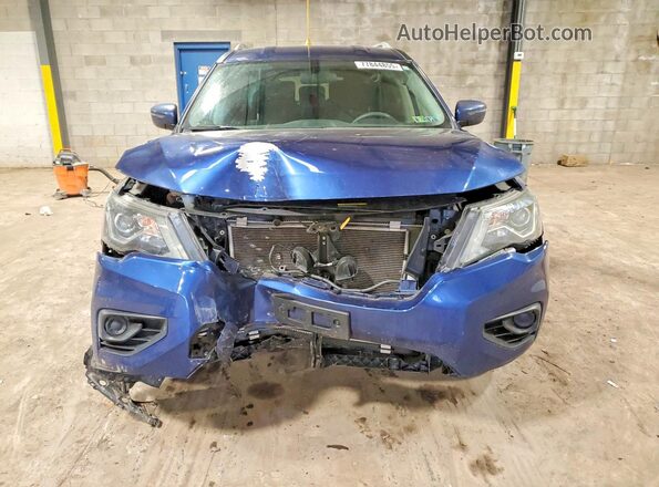 5N1DR2MM6JC679347 2018 NISSAN PATHFINDER Blue Դիմացի տեսք