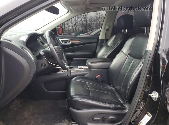 5N1DR2MM7HC696555 2017 NISSAN PATHFINDER Black Սալոնի դիմացի տեսք