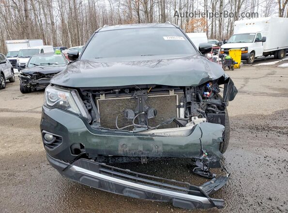 5N1DR2MM7JC648575 2018 NISSAN PATHFINDER Green Դիմացի տեսք