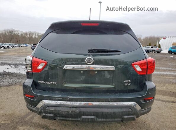 5N1DR2MM7JC648575 2018 NISSAN PATHFINDER Green Հետևի տեսք
