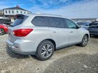 2019 Nissan Pathfinder Sv Silver vin: 5N1DR2MM7KC606005