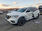 2019 Niss Pathfinder Sl White vin: 5N1DR2MM7KC639974