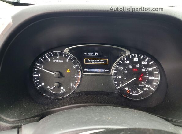 5N1DR2MM8HC632301 2017 NISSAN PATHFINDER Black Սարքավորումների վահանակի տեսք
