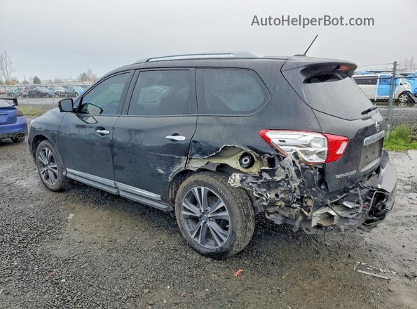 5N1DR2MM8HC632301 2017 NISSAN PATHFINDER Black Հետևի ձախ
