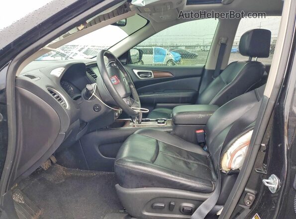 5N1DR2MM8HC632301 2017 NISSAN PATHFINDER Black Սալոնի դիմացի տեսք