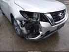 2017 Nissan Pathfinder Sv Silver vin: 5N1DR2MM8HC696273
