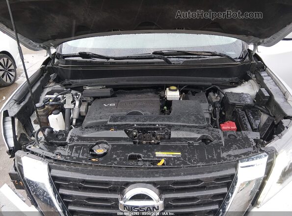5N1DR2MM8HC696273 2017 NISSAN PATHFINDER Silver Հետևի տեսք