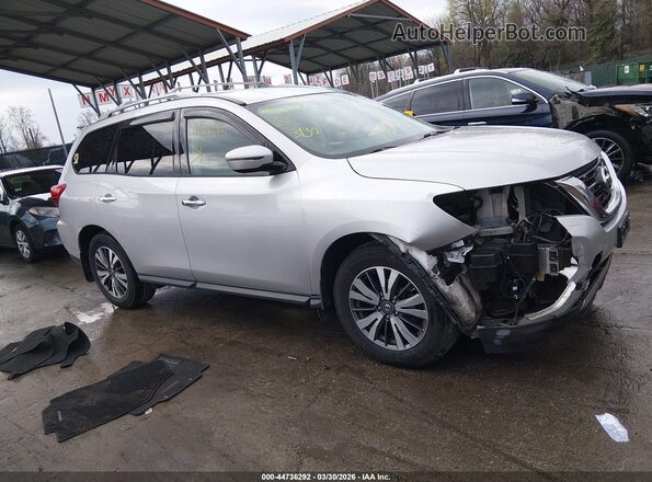 5N1DR2MM8HC696273 2017 NISSAN PATHFINDER Silver Սալոնի հետևի տեսք