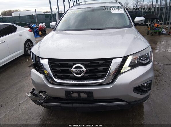 5N1DR2MM8HC696273 2017 NISSAN PATHFINDER Silver Սարքավորումների վահանակի տեսք