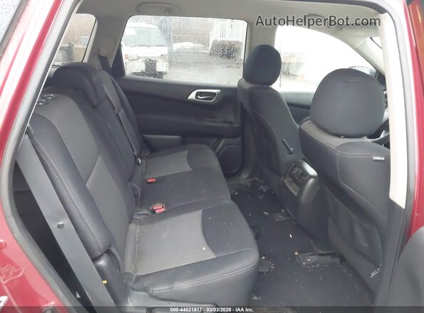 5N1DR2MM8HC913174 2017 NISSAN PATHFINDER Красный Вид наклейки с VIN-кодом