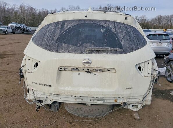 5N1DR2MM8KC649364 2019 NISSAN PATHFINDER Белый Вид сзади