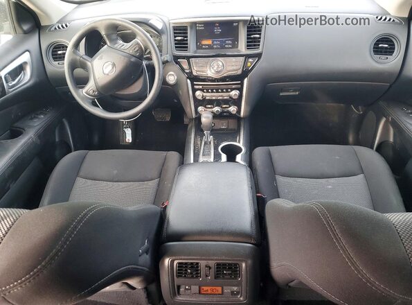 5N1DR2MM8KC649364 2019 NISSAN PATHFINDER Белый Вид панели приборов