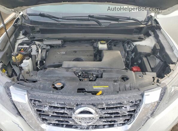5N1DR2MM8KC649364 2019 NISSAN PATHFINDER Белый Вид подкапотного пространства