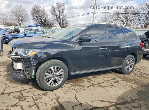 5N1DR2MM9KC601596 2019 NISSAN PATHFINDER Black Przód lewy
