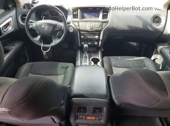 5N1DR2MM9KC601596 2019 NISSAN PATHFINDER Black Widok deski rozdzielczej