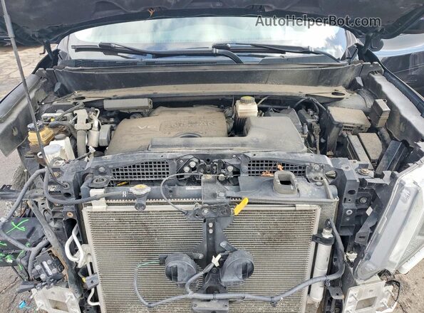 5N1DR2MM9KC601596 2019 NISSAN PATHFINDER Black Widok komory silnika