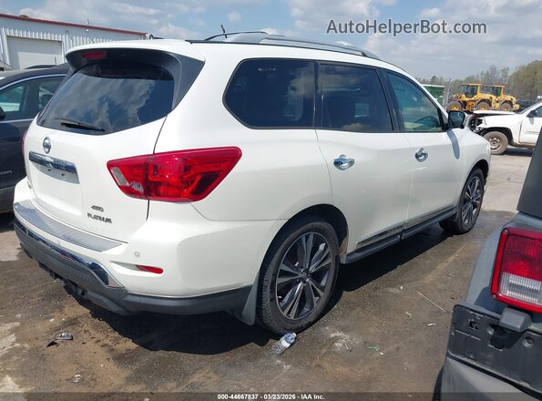 5N1DR2MMXHC628329 2017 NISSAN PATHFINDER Cream Задня права чверть