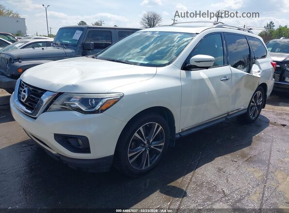5N1DR2MMXHC628329 2017 NISSAN PATHFINDER Cream Передня ліва чверть