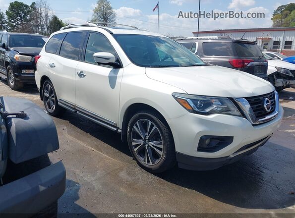 5N1DR2MMXHC628329 2017 NISSAN PATHFINDER Cream Передня права чверть