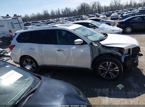 5N1DR2MMXHC638570 2017 NISSAN PATHFINDER White Widok wnętrza 360 stopni
