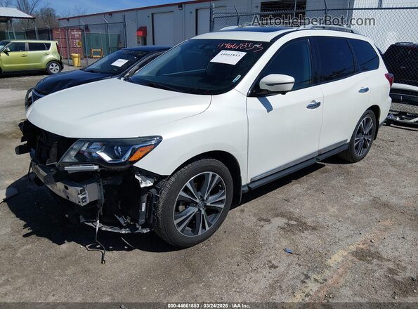 5N1DR2MMXHC638570 2017 NISSAN PATHFINDER White Przód lewy