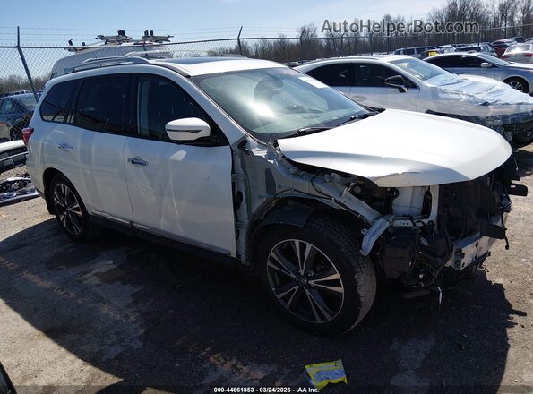 5N1DR2MMXHC638570 2017 NISSAN PATHFINDER White Przód prawy