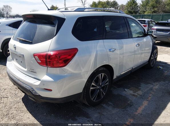 5N1DR2MMXHC638570 2017 NISSAN PATHFINDER White Tył prawy