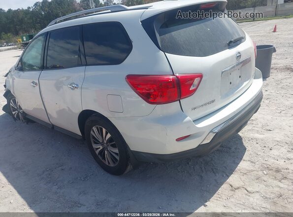 5N1DR2MMXKC654436 2019 NISSAN PATHFINDER White უკანა მარცხენა