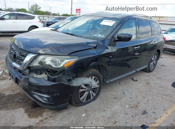 5N1DR2MN0HC670355 2017 NISSAN PATHFINDER Черный Передняя левая четверть