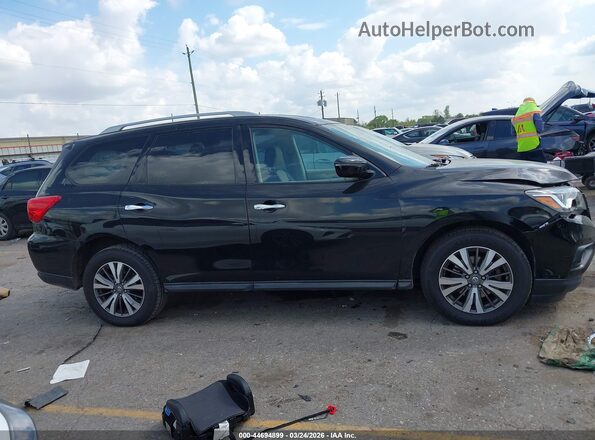 5N1DR2MN0HC670355 2017 NISSAN PATHFINDER Черный Вид задней части салона