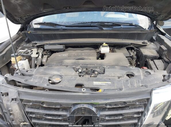 5N1DR2MN0HC670355 2017 NISSAN PATHFINDER Черный Вид сзади