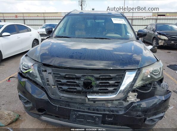 5N1DR2MN0HC670355 2017 NISSAN PATHFINDER Черный Вид щитка приборов