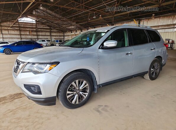 5N1DR2MN1KC583989 2019 NISSAN PATHFINDER Silver წინა მარცხენა ხედი სამი მეოთხედიდან