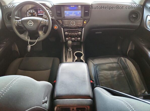 5N1DR2MN1KC583989 2019 NISSAN PATHFINDER Silver წინა პანელის ხედი