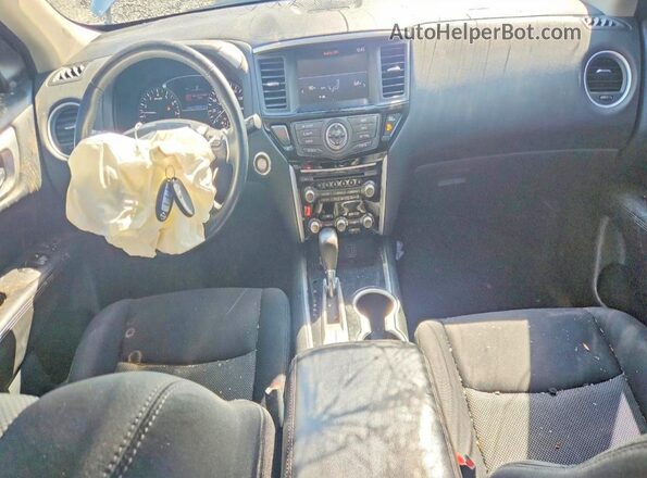 5N1DR2MN1KC598377 2019 NISSAN PATHFINDER Серебряный Вид панели приборов
