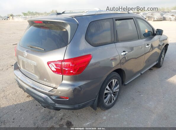 5N1DR2MN2HC639270 2017 NISSAN PATHFINDER Серый Задняя правая четверть