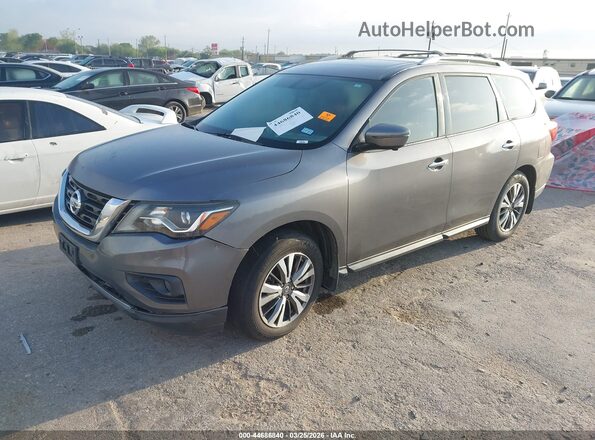 5N1DR2MN2HC639270 2017 NISSAN PATHFINDER Серый Передняя левая четверть