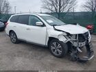 2017 Nissan Pathfinder Sv White vin: 5N1DR2MN2HC653203
