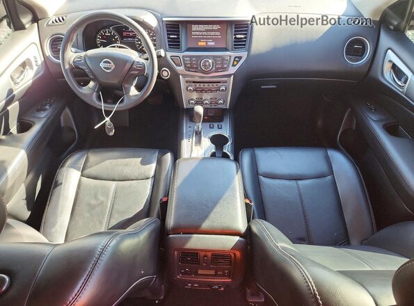 5N1DR2MN2KC611718 2019 NISSAN PATHFINDER White Vista del salpicadero
