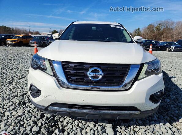 5N1DR2MN2KC611718 2019 NISSAN PATHFINDER White Vista frontal