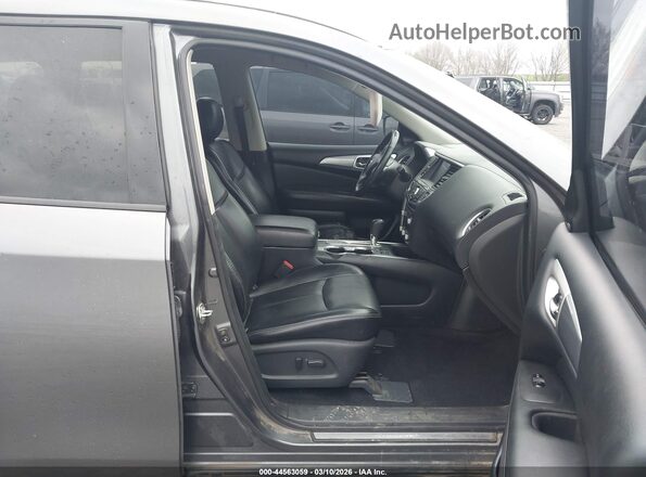 5N1DR2MN2KC612223 2019 NISSAN PATHFINDER Green Widok wnętrza z przodu