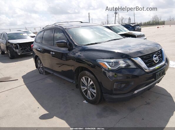 5N1DR2MN2KC641740 2019 NISSAN PATHFINDER Черный Передняя правая четверть