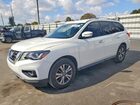 2019 Nissan Pathfinder Sl White vin: 5N1DR2MN2KC642550