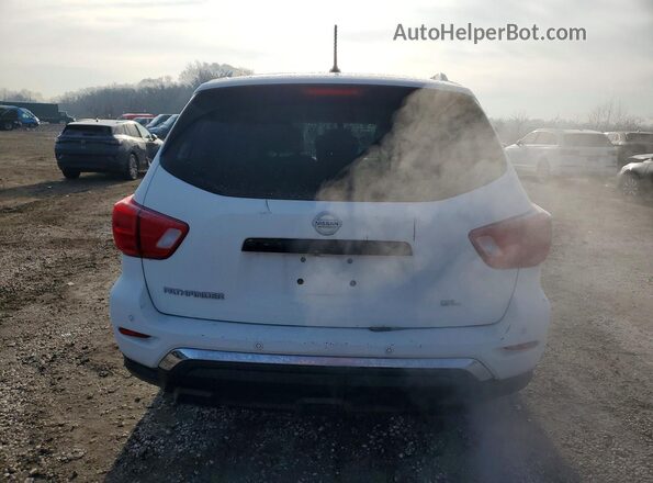 5N1DR2MN3HC616211 2017 NISSAN PATHFINDER White Հետևի տեսք