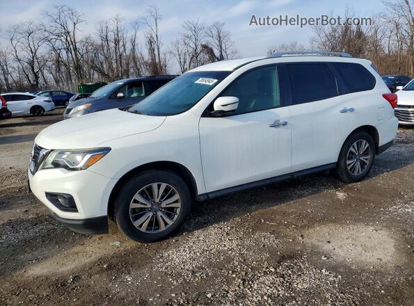 5N1DR2MN3HC616211 2017 NISSAN PATHFINDER White Առջևի ձախ երեք քառորդ տեսարան