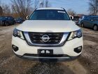 2017 Nissan Pathfinder Sl White vin: 5N1DR2MN3HC616211